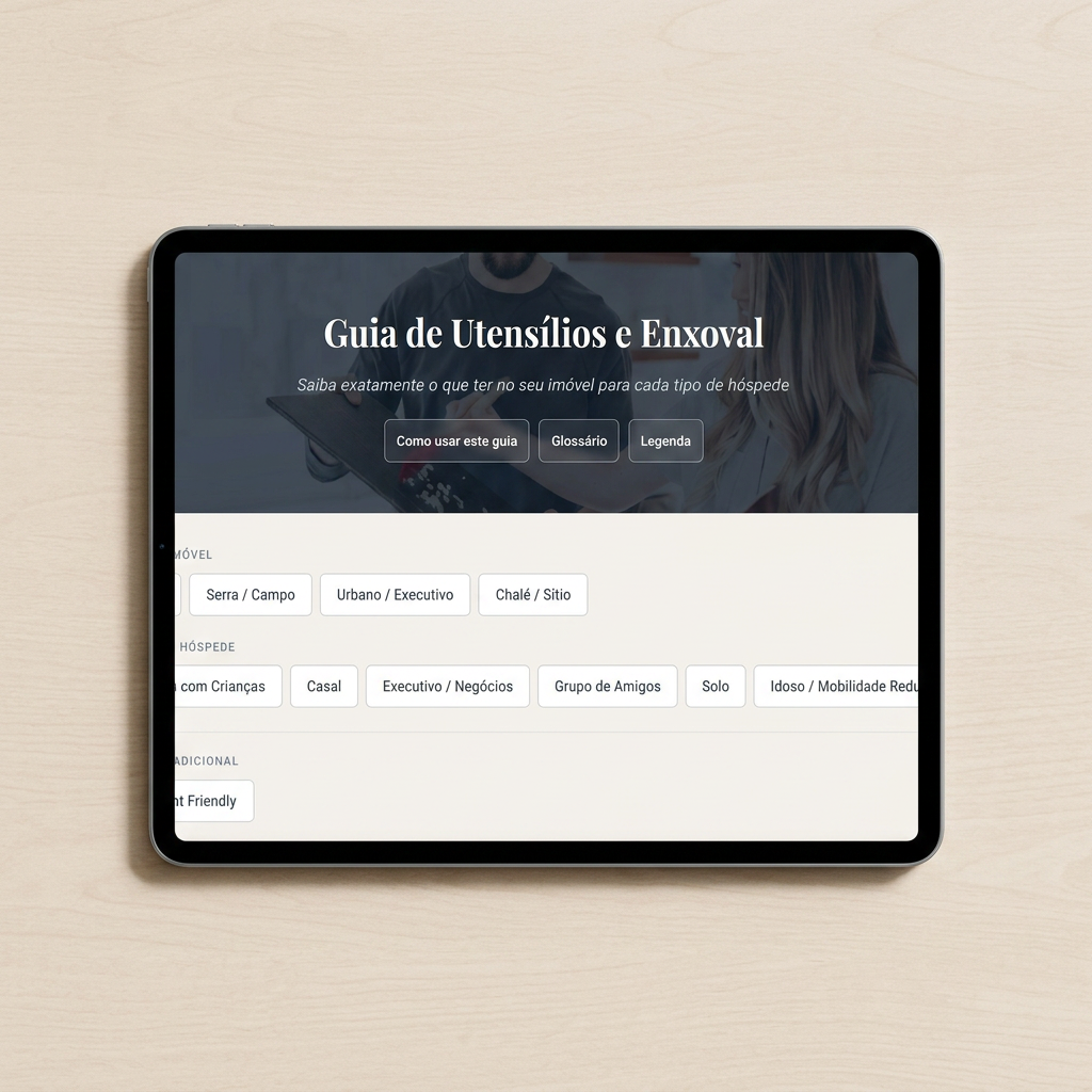 Guia de Utensílios e Enxoval